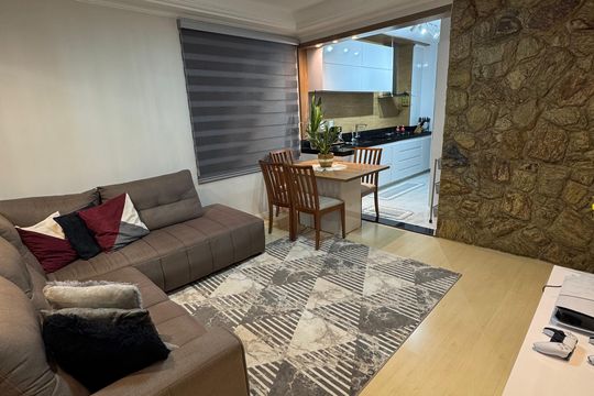 Sala de apartamento à venda com 3 quartos, 70m² em Vila Joao Jorge, Campinas
