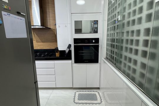 Cozinha de apartamento à venda com 3 quartos, 70m² em Vila Joao Jorge, Campinas