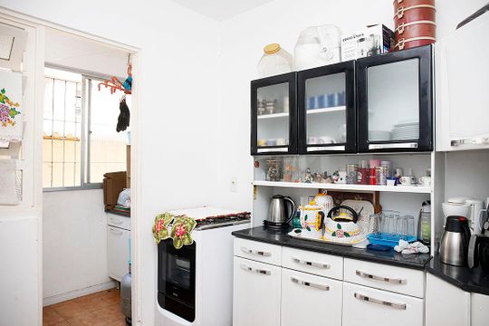 Cozinha de apartamento à venda com 2 quartos, 67m² em Partenon, Porto Alegre