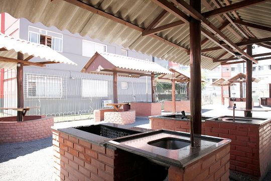 Área Comum - Quiosque Churrasqueira de apartamento à venda com 2 quartos, 67m² em Partenon, Porto Alegre