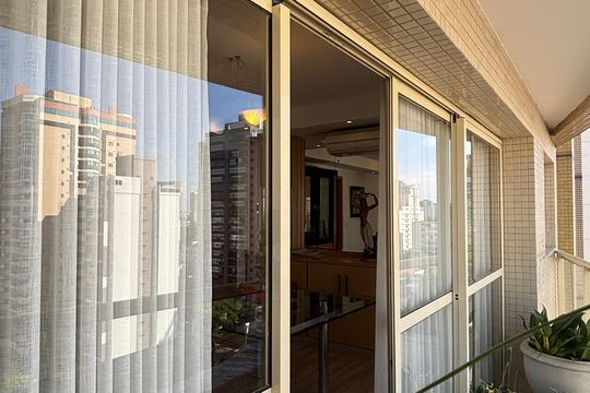 Sala - Sala de Jantar Varanda de apartamento à venda com 4 quartos, 115m² em Jardim, Santo André