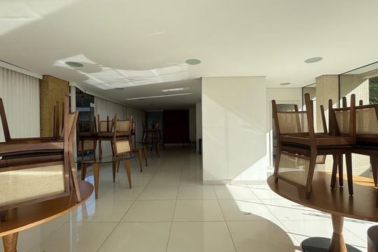 Salão de Festas de apartamento à venda com 4 quartos, 115m² em Jardim, Santo André