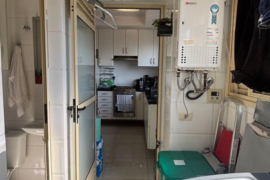 Área de Serviço de apartamento à venda com 4 quartos, 115m² em Jardim, Santo André