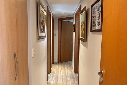 Corredor de apartamento à venda com 4 quartos, 115m² em Jardim, Santo André