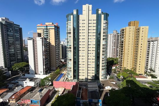 Sala - Sala de Jantar Varanda Vista de apartamento à venda com 4 quartos, 115m² em Jardim, Santo André