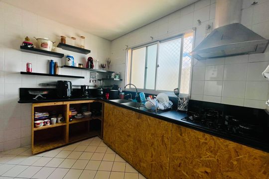 Cozinha de apartamento à venda com 3 quartos, 91m² em Vila Augusta, Guarulhos