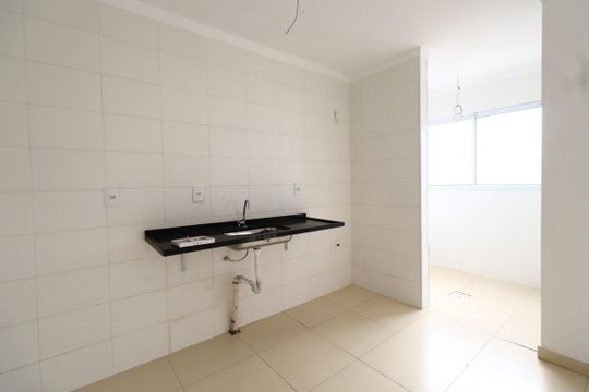 Cozinha de apartamento à venda com 2 quartos, 55m² em Chácara Santo Antônio (zona Leste), São Paulo