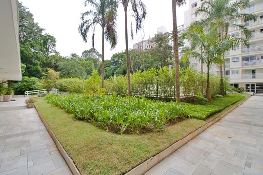 Área comum de apartamento à venda com 1 quarto, 35m² em Panamby, São Paulo