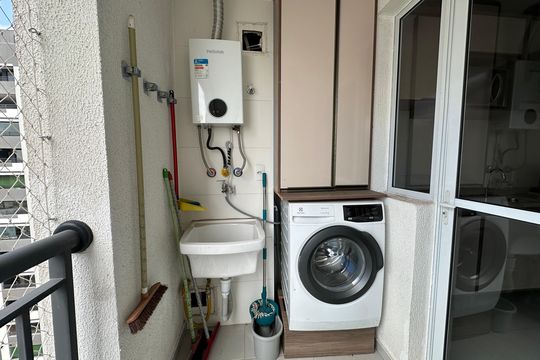 Área de Serviço de apartamento à venda com 1 quarto, 45m² em Jardim Tupanci, Barueri