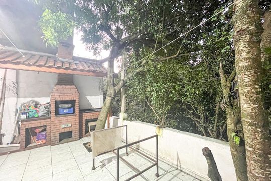 Área comum - Churrasqueira de casa para alugar com 2 quartos, 80m² em Jardim Bandeirantes, São Paulo
