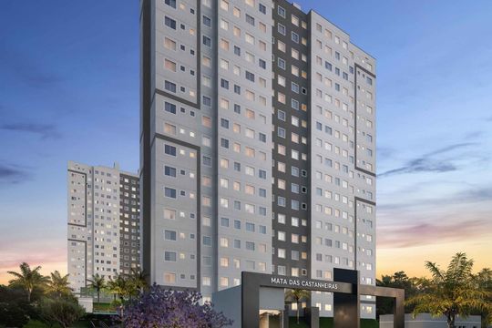 Apartamento à venda com 1 quarto, 52m² em Tres Barras, Contagem