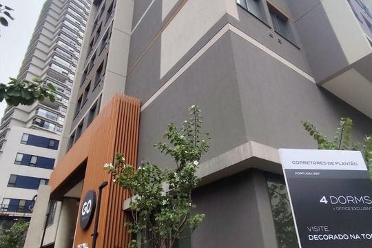 Fachada de apartamento à venda com 1 quarto, 26m² em Cidade Monções, São Paulo