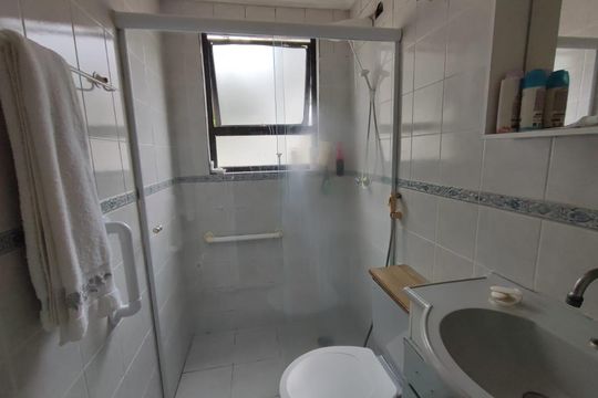 Banheiro de apartamento à venda com 2 quartos, 69m² em Dos Casa, São Bernardo do Campo