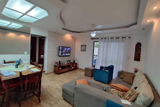Sala de apartamento à venda com 2 quartos, 69m² em Dos Casa, São Bernardo do Campo
