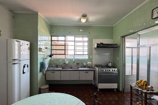 Cozinha de apartamento à venda com 3 quartos, 240m² em Centro, Santo André