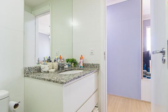 Banheiro - Social de apartamento à venda com 3 quartos, 67m² em Mooca, São Paulo