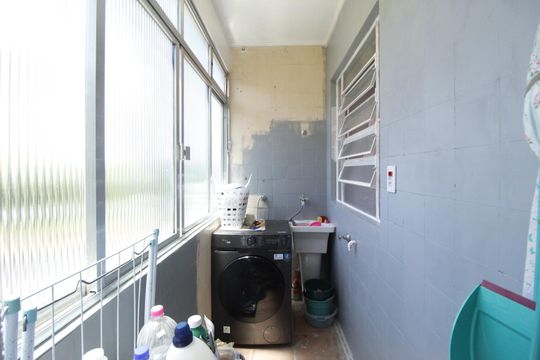 Área de Serviço de apartamento à venda com 2 quartos, 51m² em Jardim do Salso, Porto Alegre
