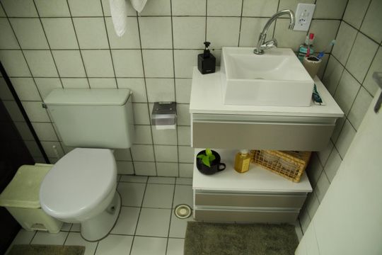 Banheiro  de apartamento para alugar com 2 quartos, 53m² em Baeta Neves, São Bernardo do Campo