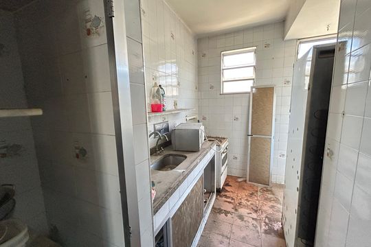 Cozinha de apartamento à venda com 2 quartos, 76m² em Posse, Rio de Janeiro