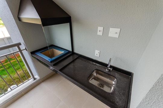 Sala - Sacada de apartamento à venda com 3 quartos, 86m² em City América, São Paulo