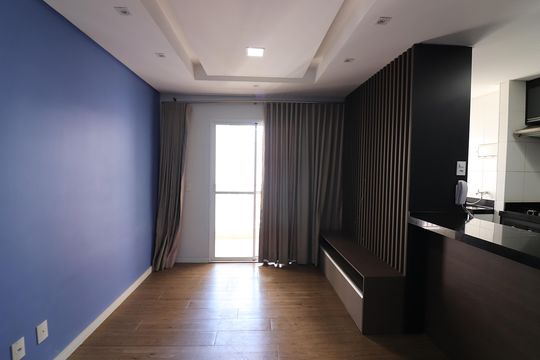 Sala  de apartamento à venda com 2 quartos, 71m² em Rudge Ramos, São Bernardo do Campo