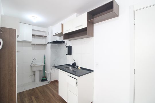 Cozinha de apartamento à venda com 2 quartos, 31m² em Socorro, São Paulo