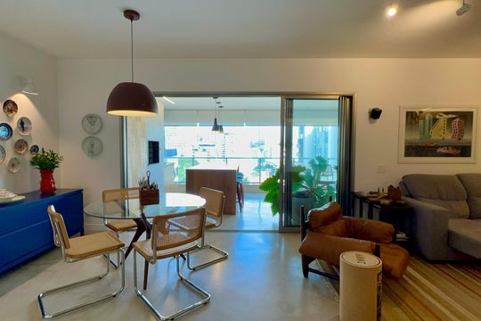 Sala de Jantar de apartamento à venda com 3 quartos, 149m² em Vila Madalena, São Paulo