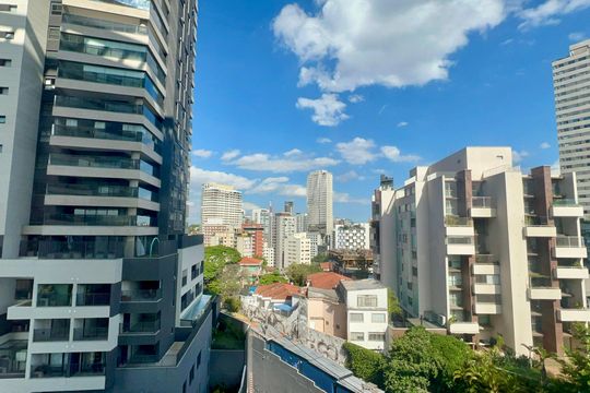 Vista da Varanda de apartamento à venda com 3 quartos, 149m² em Vila Madalena, São Paulo