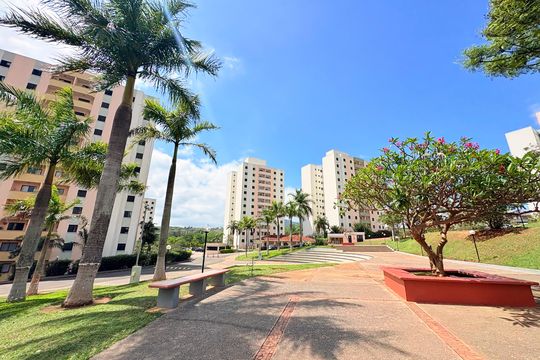 Área comum - Jardim de apartamento à venda com 3 quartos, 75m² em Parque Eloy Chaves, Jundiaí