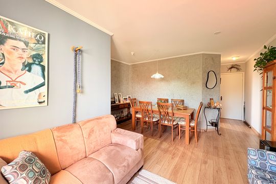 Sala de apartamento à venda com 3 quartos, 75m² em Parque Eloy Chaves, Jundiaí