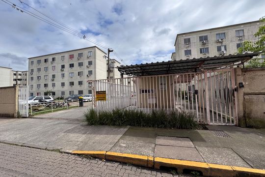 Fachada  de apartamento para alugar com 2 quartos, 56m² em Santos Dumont, São Leopoldo