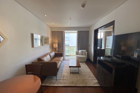 Sala de apartamento para alugar com 1 quarto, 60m² em Itaim Bibi, São Paulo