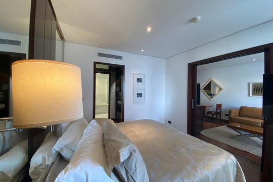 Suíte 1 de apartamento para alugar com 1 quarto, 60m² em Itaim Bibi, São Paulo