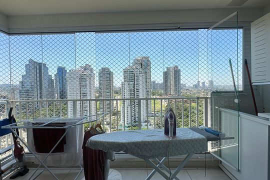 Varanda de apartamento para alugar com 2 quartos, 69m² em Alphaville Empresarial, Barueri