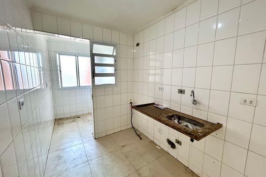 Cozinha de apartamento à venda com 3 quartos, 58m² em Ponte Grande, Guarulhos