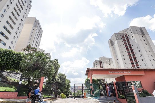 Fachada de apartamento à venda com 3 quartos, 75m² em Vila Bela Vista (zona Norte), São Paulo