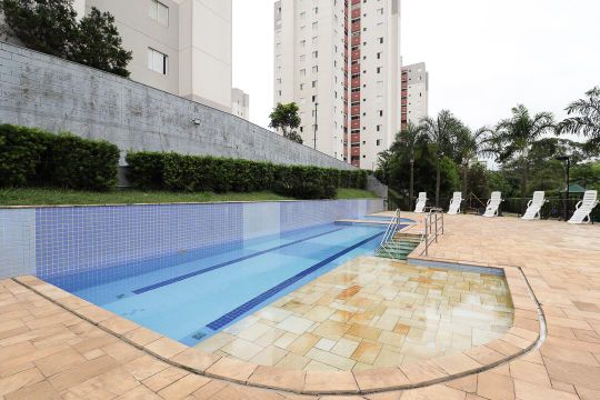 Piscina de apartamento à venda com 3 quartos, 75m² em Vila Bela Vista (zona Norte), São Paulo