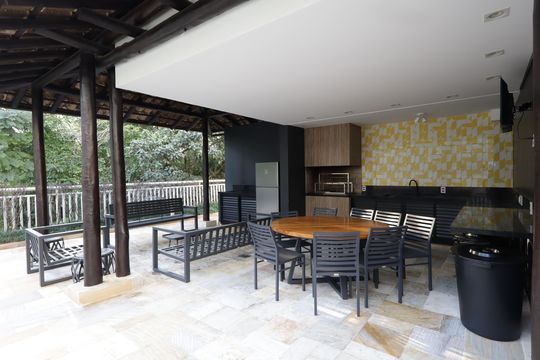 Área comum - Churrasqueira de apartamento à venda com 3 quartos, 118m² em Vila Sonia, São Paulo