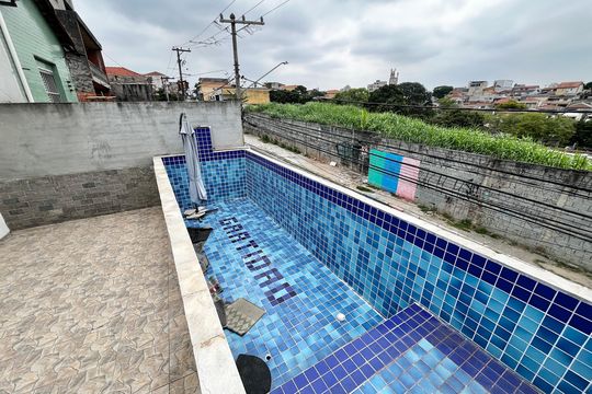 Área comum - Piscina de casa à venda com 3 quartos, 225m² em Vila Prado, São Paulo