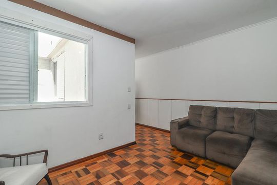 Sala de apartamento à venda com 1 quarto, 43m² em Floresta, Porto Alegre