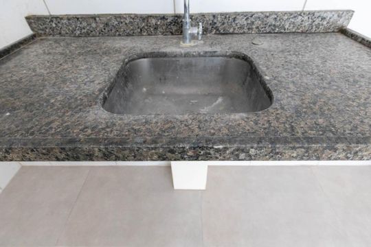 Cozinha de apartamento à venda com 2 quartos, 50m² em Campos Elíseos, São Paulo