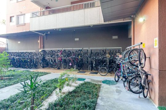 Área comum - Bicicletário de apartamento à venda com 2 quartos, 50m² em Campos Elíseos, São Paulo