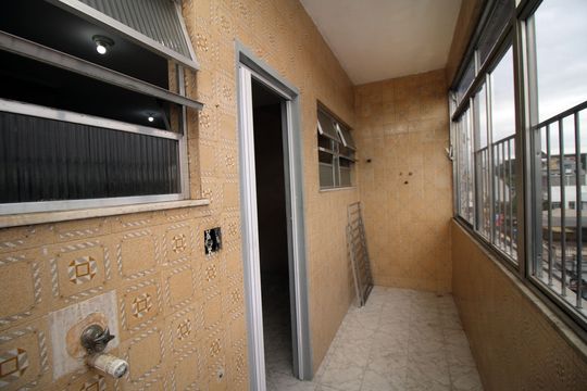 Área de Serviço de apartamento à venda com 3 quartos, 78m² em Colégio, Rio de Janeiro