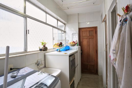 Área de Serviço de apartamento à venda com 3 quartos, 90m² em Cidade Nova, Belo Horizonte