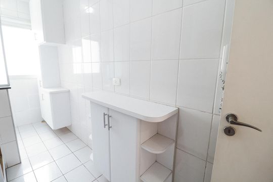 Cozinha de apartamento à venda com 3 quartos, 55m² em Vila Basileia, São Paulo
