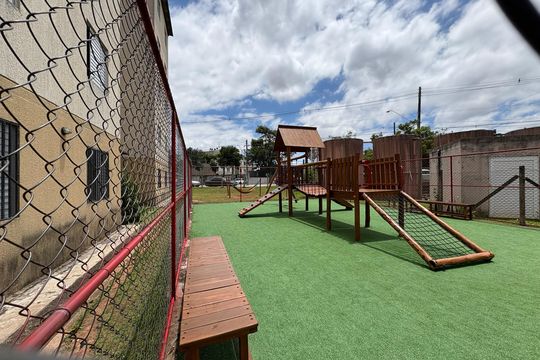 Área comum - Playground de apartamento para alugar com 2 quartos, 60m² em Jardim Alzira Franco, Santo André