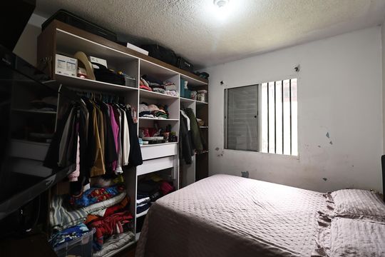Quarto 2 de apartamento para alugar com 2 quartos, 60m² em Jardim Alzira Franco, Santo André