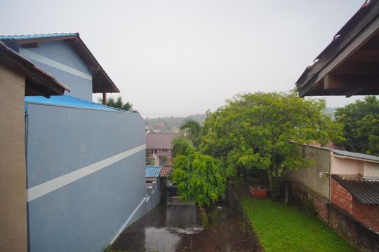 vista da suite Suíte 2 de casa à venda com 3 quartos, 120m² em Santo Afonso, Novo Hamburgo
