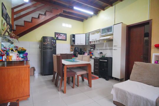 Sala de casa à venda com 3 quartos, 120m² em Santo Afonso, Novo Hamburgo