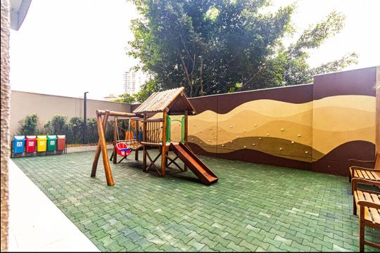 Área comum - Playground de apartamento para alugar com 1 quarto, 31m² em Butantã, São Paulo